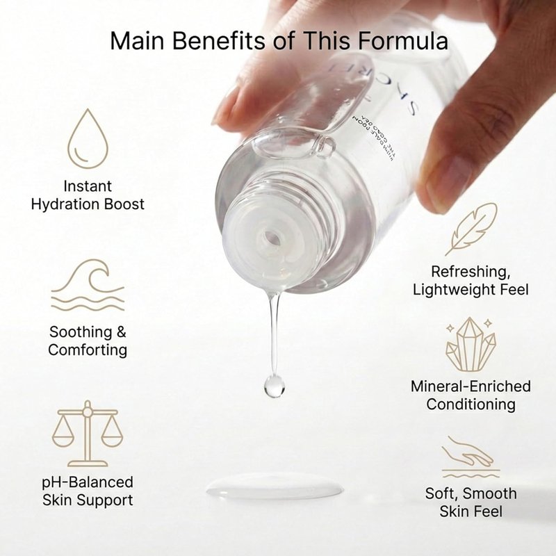 Bio Skin Hydration Facial Toner - Refreshing Minerals for All Skin Types | Citrus Scent, 7.1 fl oz