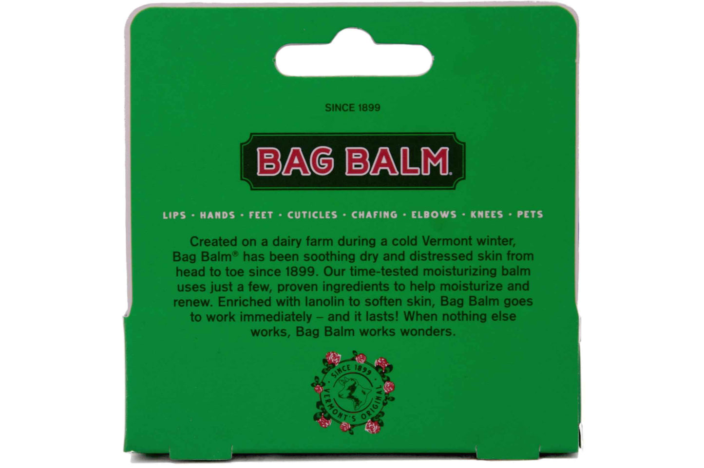 Bag Balm Skin Moisturizer Kit - Original Formula for Dry Skin, Hands, Feet, Lips, Cuticles, Elbows, Heels, Chafing, Pets & Livestock - Includes 1 8 oz Tin & 1 0.33 On The Go Tube