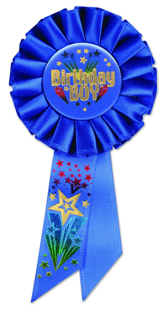Birthday Boy Rosette - Blue