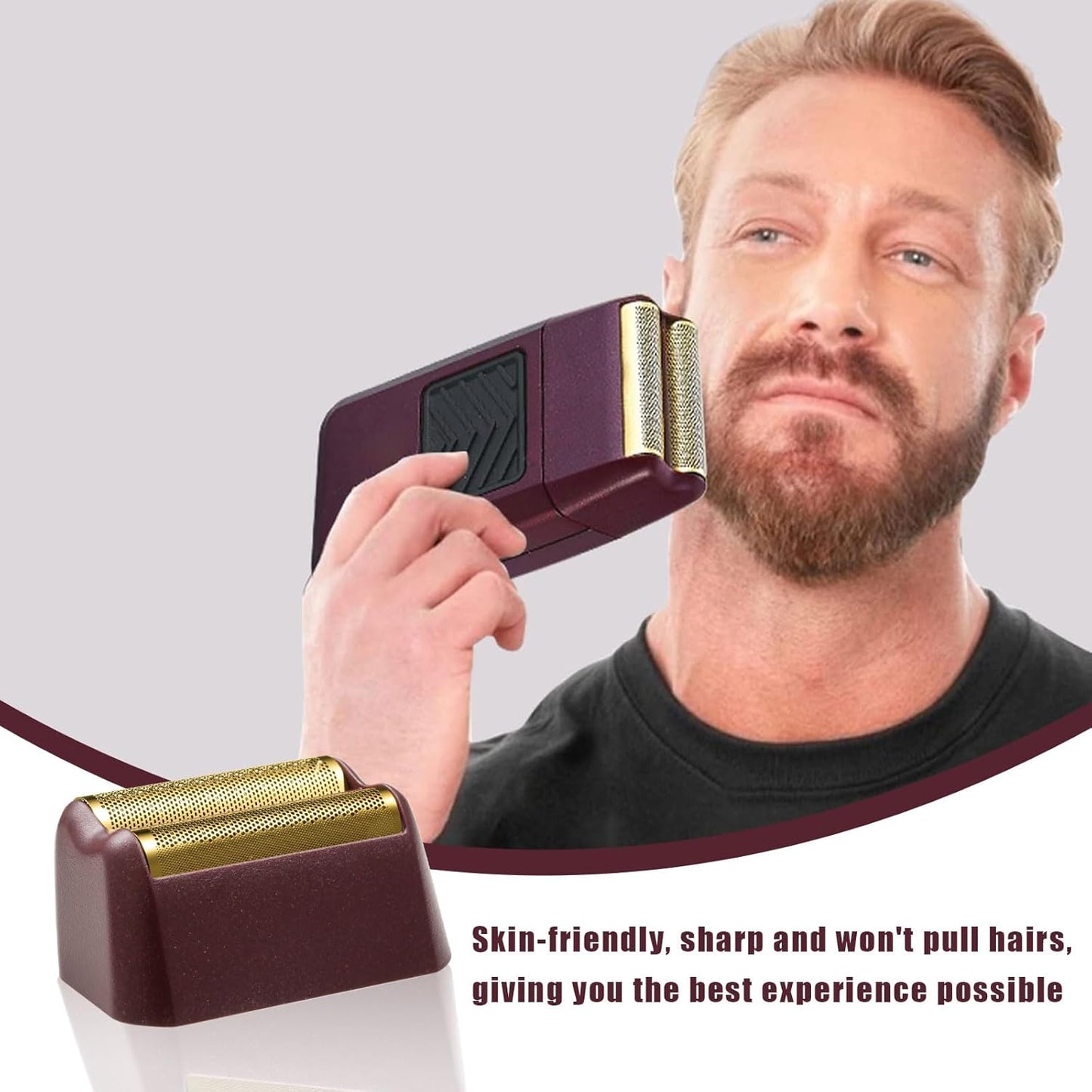 Wahl Pro 5 Star Series Finale Shaver Replacement Foil & Cutter Assembly - 3 Pcs Red