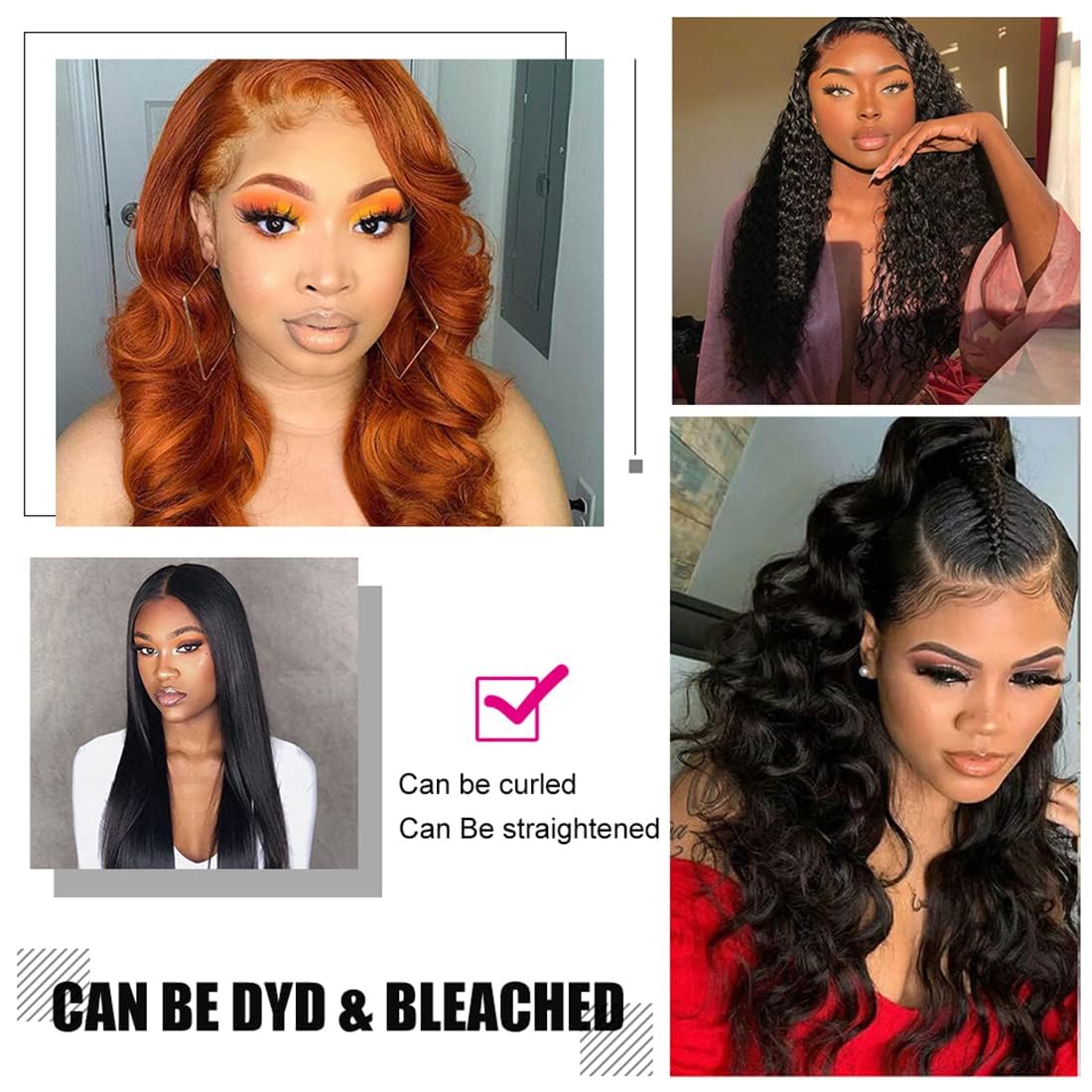 Chikamlty 12A Brazilian Human Hair Bundles Body Wave 20 inch Single Bundle Virgin Hair Bundle Body Wave Bundles Human Hair 100G Natural Black Hair Extensions
