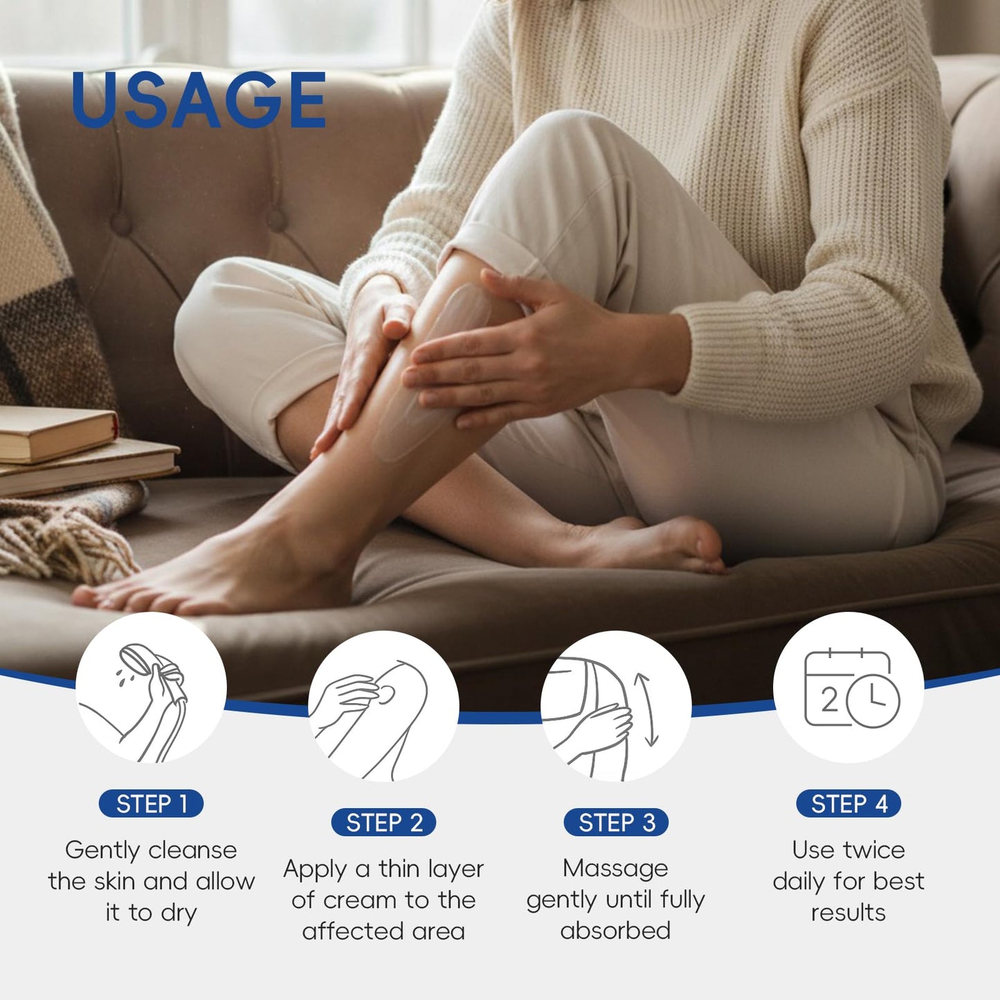 2 Pack Urea Cream 40% + 2% Salicylic Acid, 3.53 oz - Maximum Strength Foot & Hands Moisturizer for Rough, Dry Cracked Skin, Callus Remover with Deep Hydration, Intensive Repair for Feet, Heels