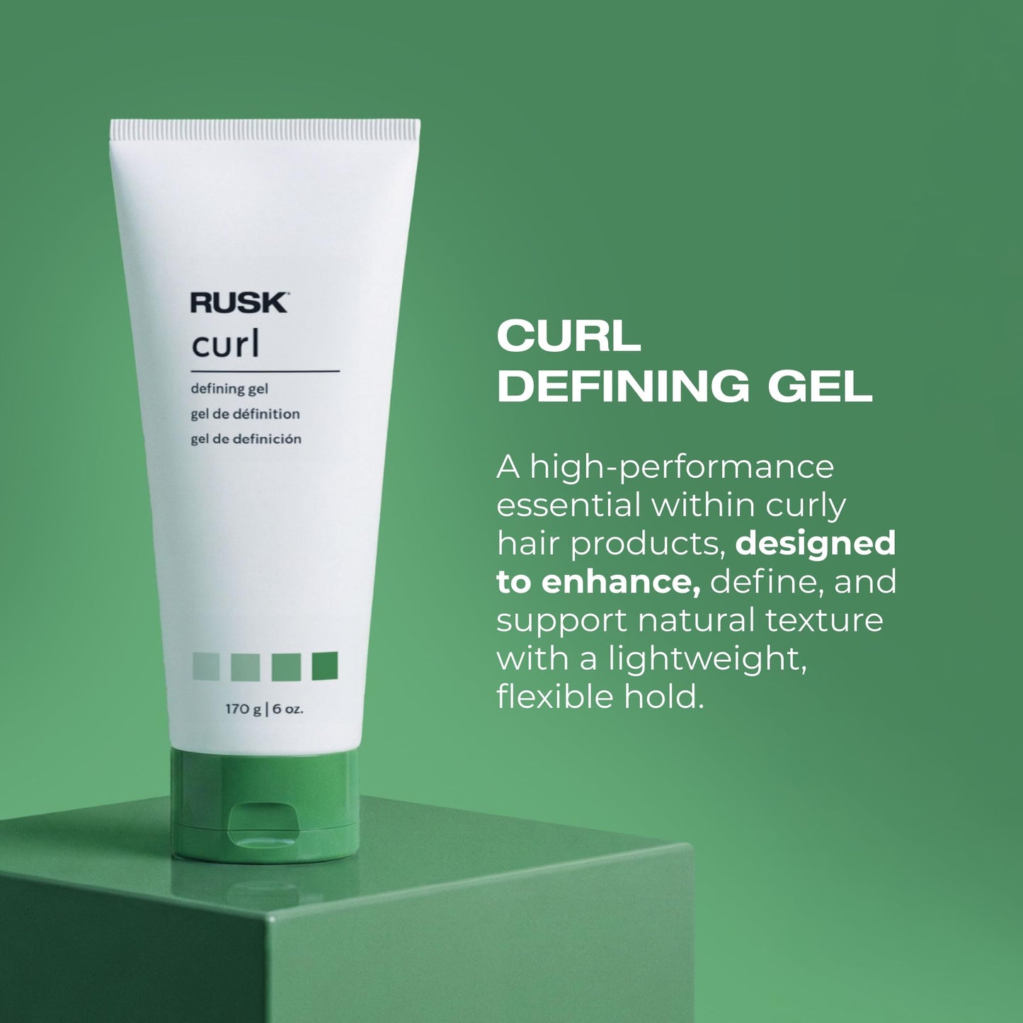RUSK CURL DEFINING GEL 6 OZ