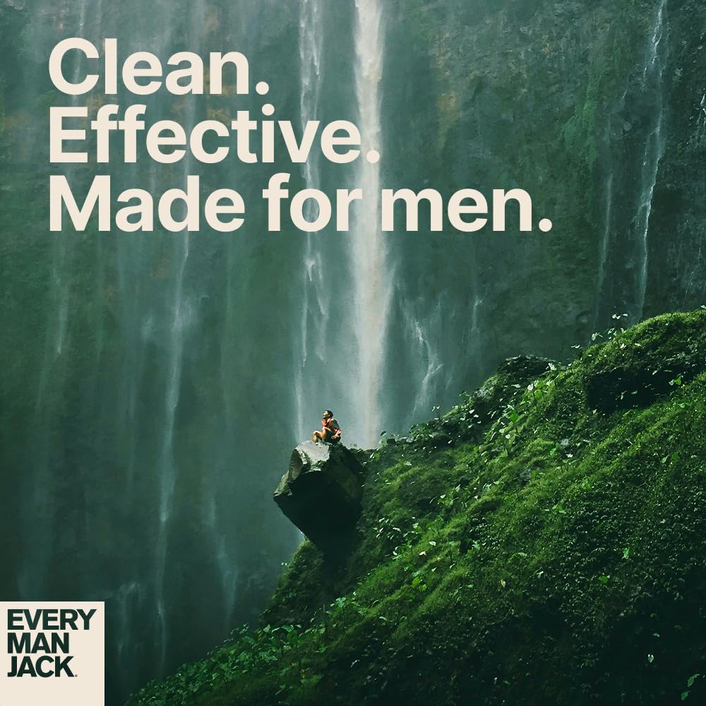Every Man Jack Men's Shampoo and Conditioner Set - Australian Eucalyptus - Sulfate Free - Made w/Plant Powered Refreshing Ingredients like Peppermint & Jojoba Oil - 16 fl oz (2 Pack)
