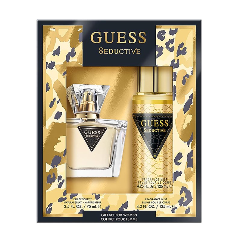 Guess Seductive Eau de Toilette Gift Set - Perfume Spray & Fragrance Mist | 2.5 Fl. Oz. & 4.2 Fl. Oz.