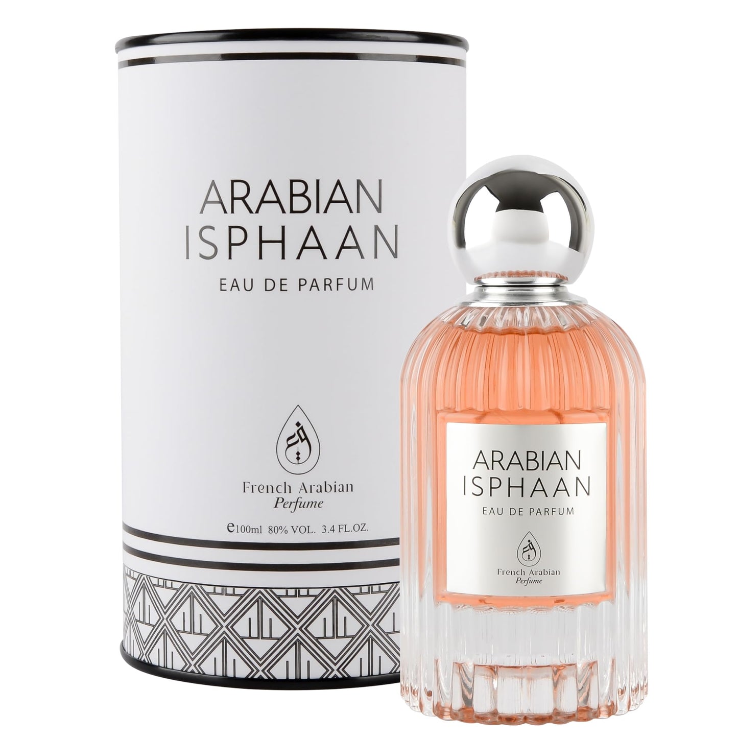 French Arabian Perfumes Arabian Isphaan 100ml EDP Unisex Eau de Parfum Oud Fragrance | Woody Floral Scent with Labdanum Rose Patchouli Saffron Oud & Sandalwood Notes | Luxury Oriental Perfume