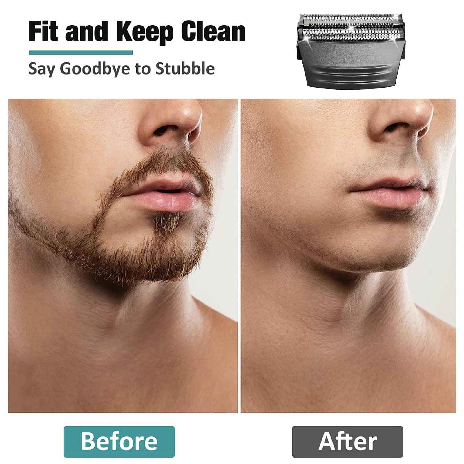 Shaver Replacment Heads Compatible with Remington SPF-300 Replacement Screen and Cutter for Foil Shavers F4900, F5800, F7800 Shavers