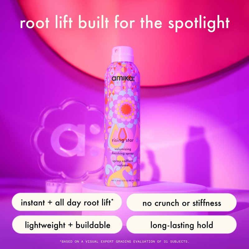 amika rising star volumizing finishing spray, 1.8oz