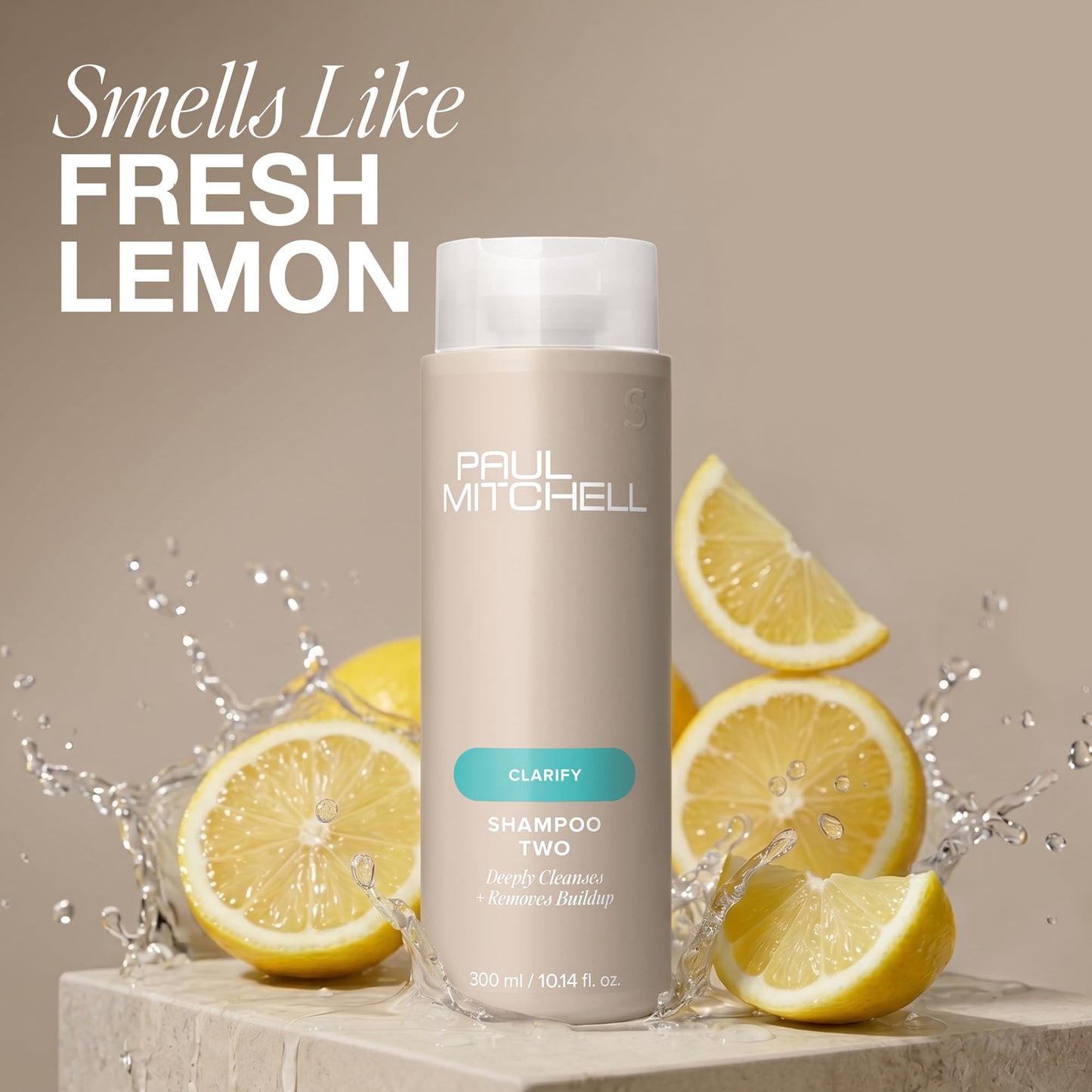 Paul Mitchell Shampoo Two, Clarifying Shampoo, Deep Cleanses + Removes Buildup, For All Hair Types, Especially Oily Hair, 10.14 fl. oz.