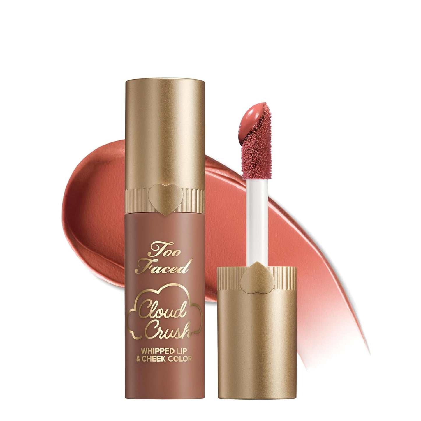 Too Faced Cloud Crush Whipped Lip & Cheek - Creamy Multi-Use Formula with Hyaluronic Oil for Long-Lasting Color