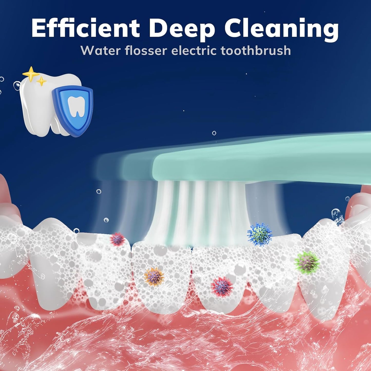Replacement Toothbrush Heads for Colgate Hum - 10 Pack Compatible Brush Heads for Smart Electric Toothbrush