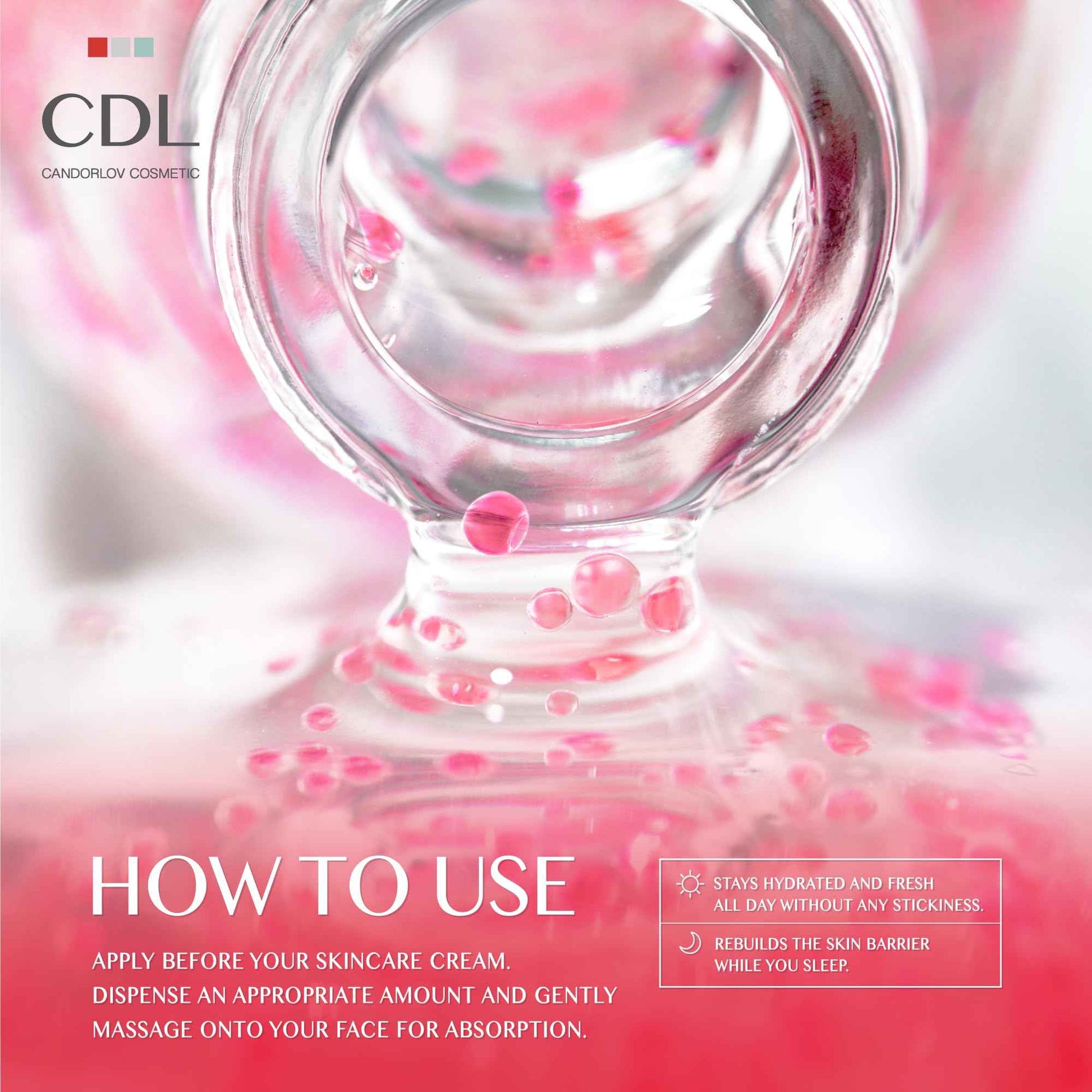 Candorlov Ceramide Serum with Glutathione Dragon Blood for Anti Aging Hydration for Sensitive Acne-Prone Skin, Korean Skin Care for Men Women, Calming Irritation, Skin Firming K Beauty(1.01 fl.oz)