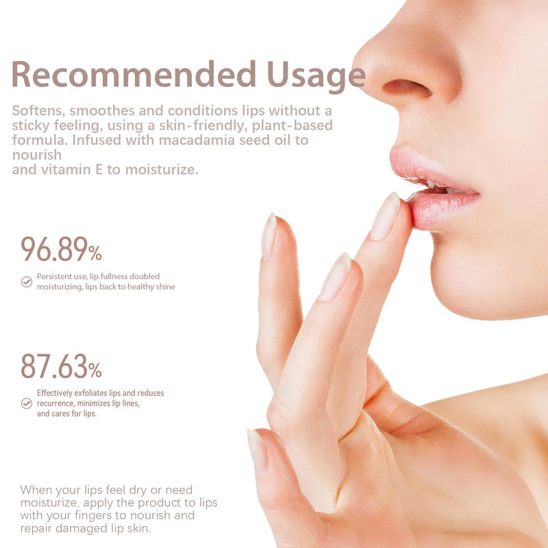 Moisturizing Overnight Lip Mask Vitamin E Lip Butter Repair Sleeping Lip Balm For Hydrated, Full Looking & Irresistible Lips(0.2 Fl Oz),Mojito