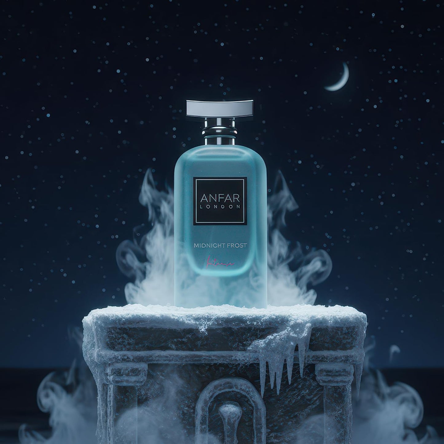 Anfar London - Midnight Frost Intense by Anfar for Women - 3.4 oz Extrait De Parfum Spray
