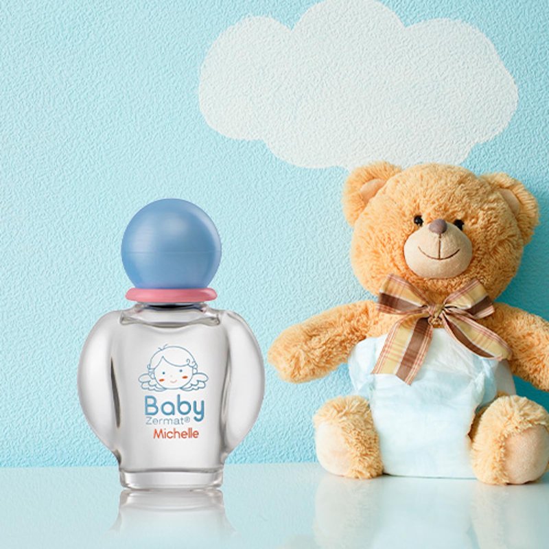 Zermat Baby Michelle | Baby Cologne Unisex Perfume | Paraben-Free & Hypoallergenic Gentle Formula | Long-Lasting Soft Floral Scents with Violets, Jasmine & Light Woods | 65ml / 2.2oz