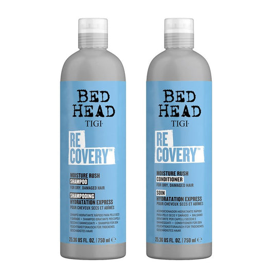 TIGI Bed Head Recovery Shampoo and Conditioner Set for Dry, Damaged Hair, 25.36 fl oz, 2 Count