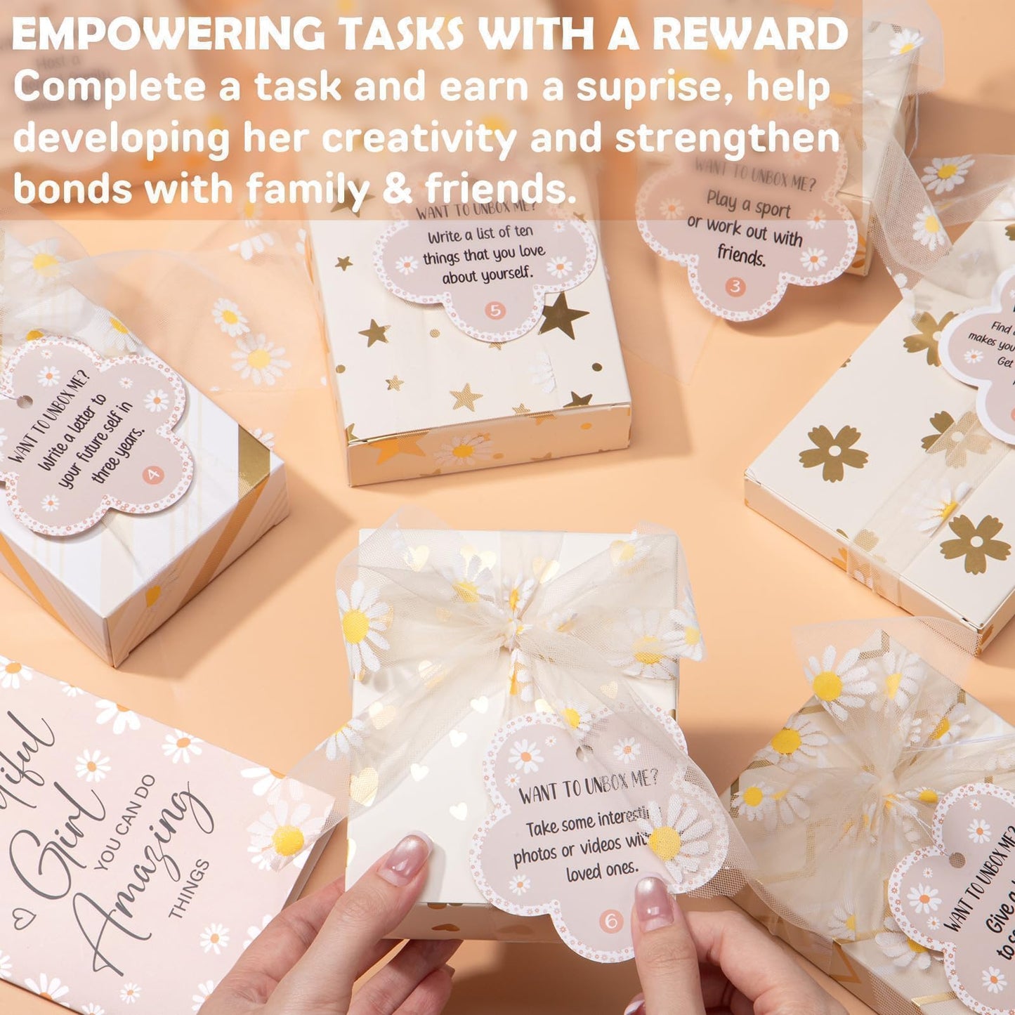 Christmas Gifts for Tween Teen Girls, 8 PCS Positive Teenage Birthday Gifts