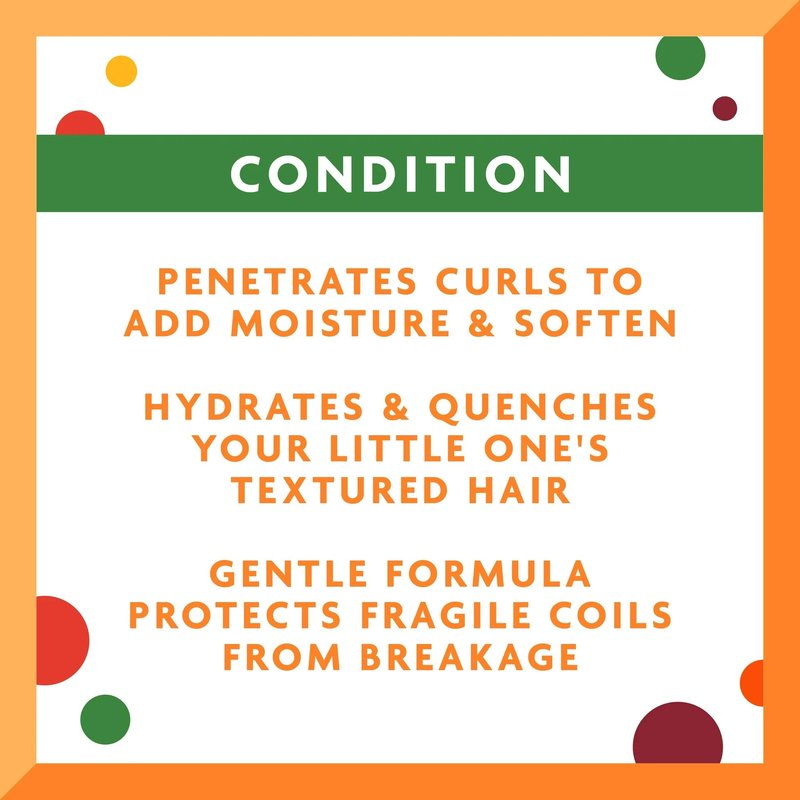 Cantu Care For Kids Nourishing Conditioner 8 Ounce (Pack of 6)