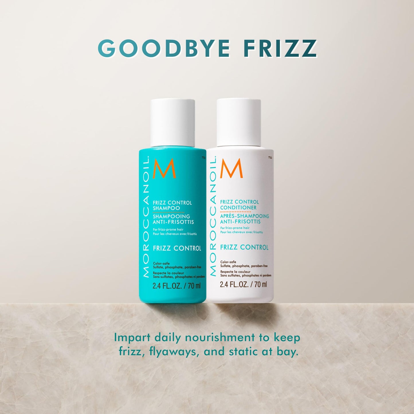 Moroccanoil Frizz Control Shampoo, 2.4 Fl. Oz.