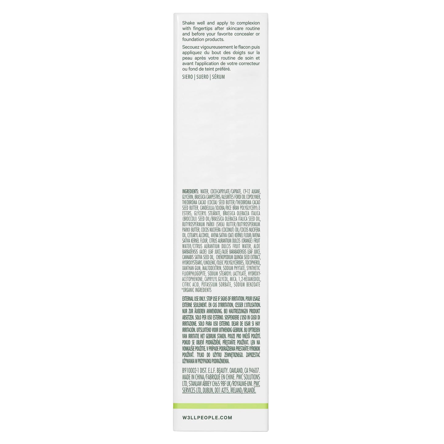Well People Bio Brightener Priming Serum, Nourishing Primer For Long-Lasting Makeup & A Healthy Glow, Brightens & Soothes Skin, Vegan & Cruelty-free