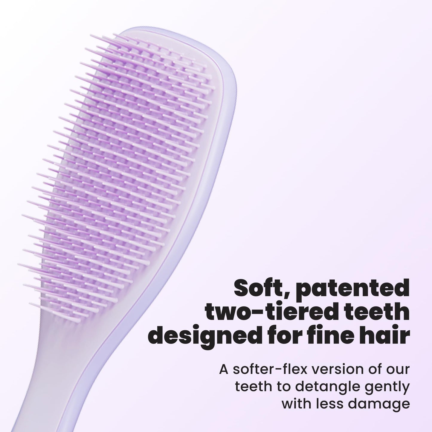 Tangle Teezer Fine Ultimate Detangler Brush for Fine Hair, Hypnotic Heather