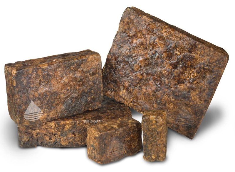 Aroma Depot Raw African Black Soap Bars From Ghana (3 lbs.)