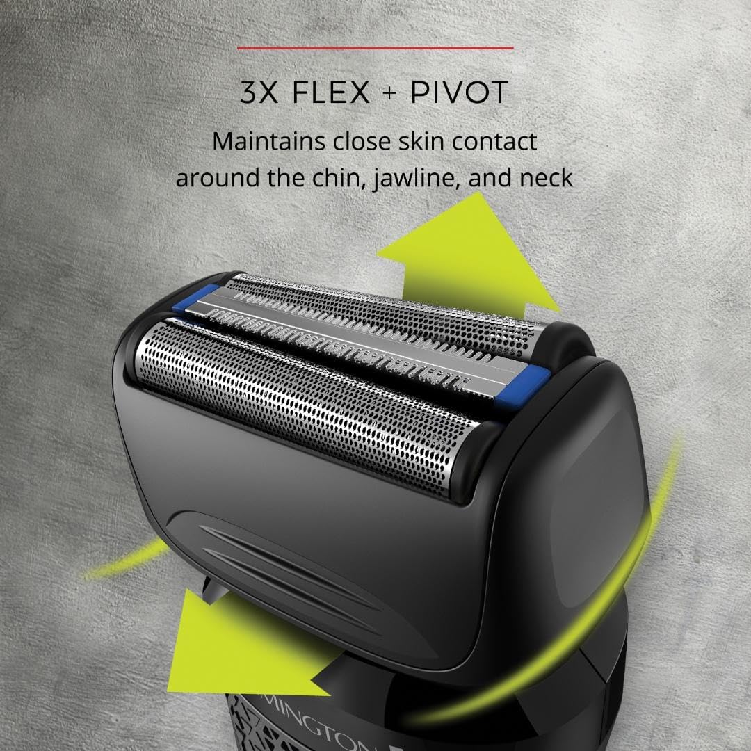 Remington Foil Shaver for Men - Electric Shaving with Pop-up Trimmer | Blue PF7400E