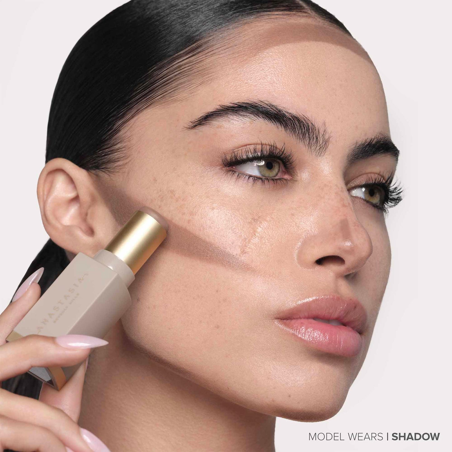 Anastasia Beverly Hills Smooth Blur Contour Stick - High-Pigment Weightless Cream Bronzer Stick for Seamless Contouring & Instant Definition - Shadow