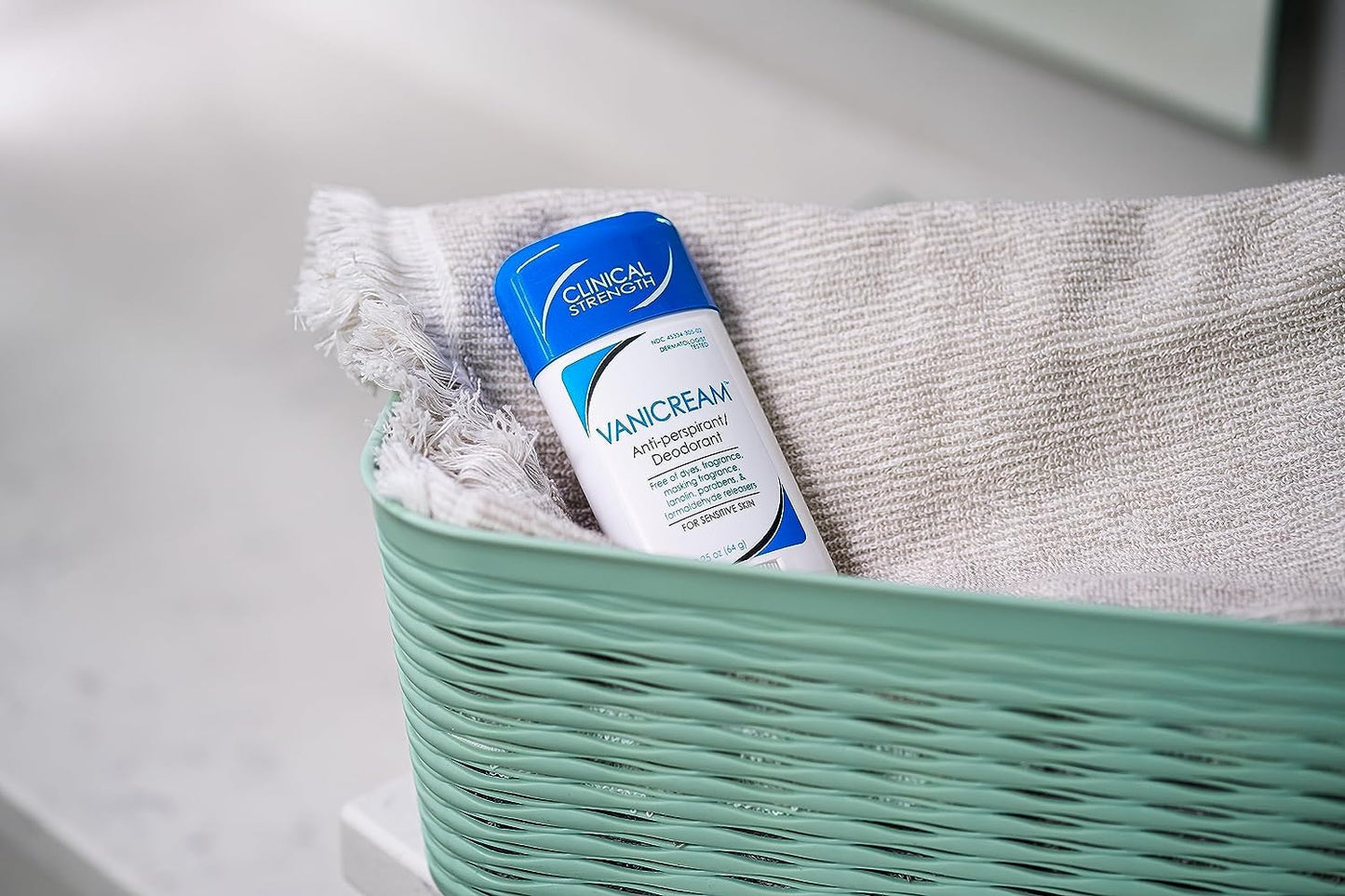 2 Value Pack Vanicream Anti-Perspirant Deodorant Clinical Strength Sensitive Skin 2.25 Ounces