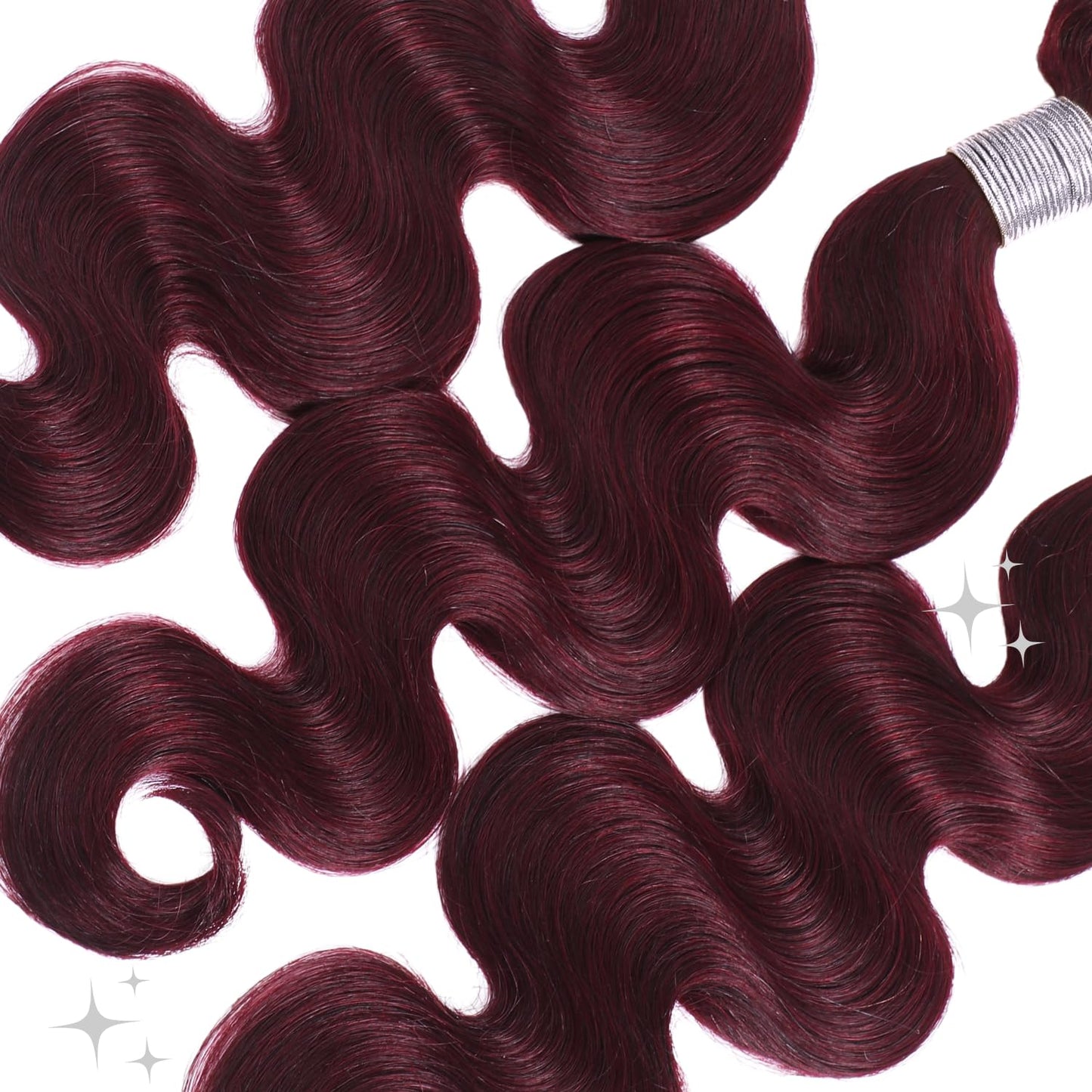 99j Color Human Hair Bundles Body Wave 12 Inch