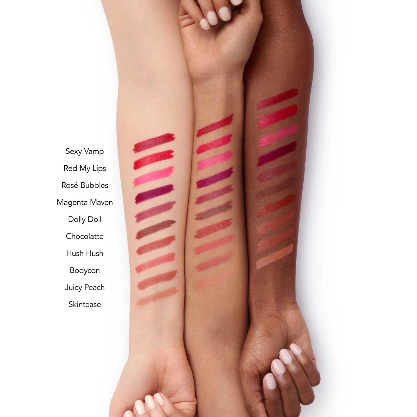Full-On Plumping Satin Lipstick, Hush Hush