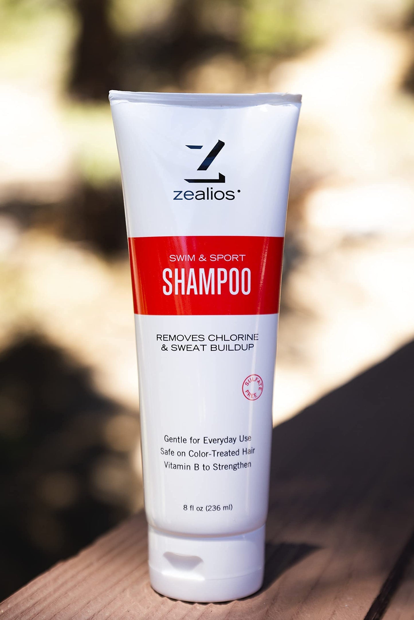Zealios Swim & Sport Shampoo, Conditioner & Hydrating Body Wash for Relief from Pool Chemicals