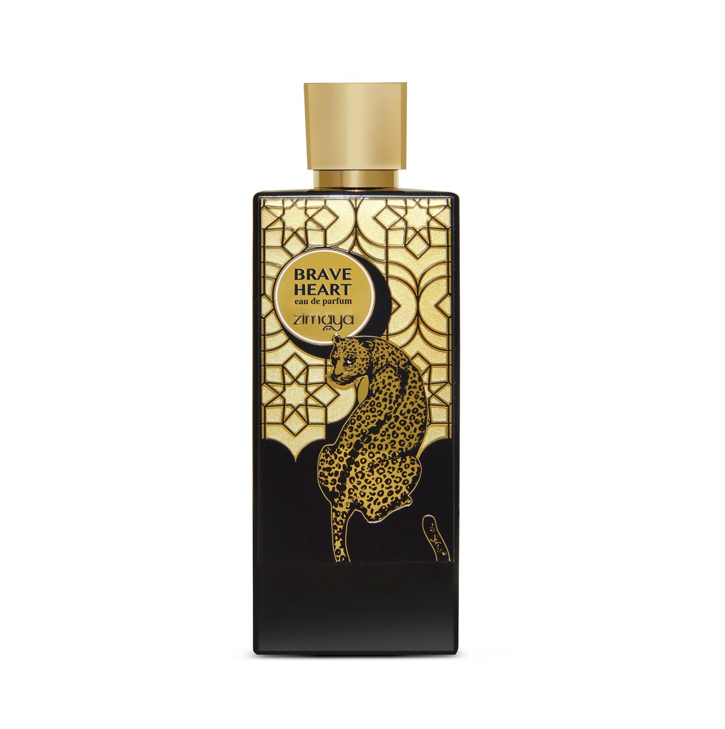 zimaya Brave Heart Unisex Long Lasting Perfume Eau De Parfum, 3.4 fl oz - Warm Spicy, Woody & Musky Scent