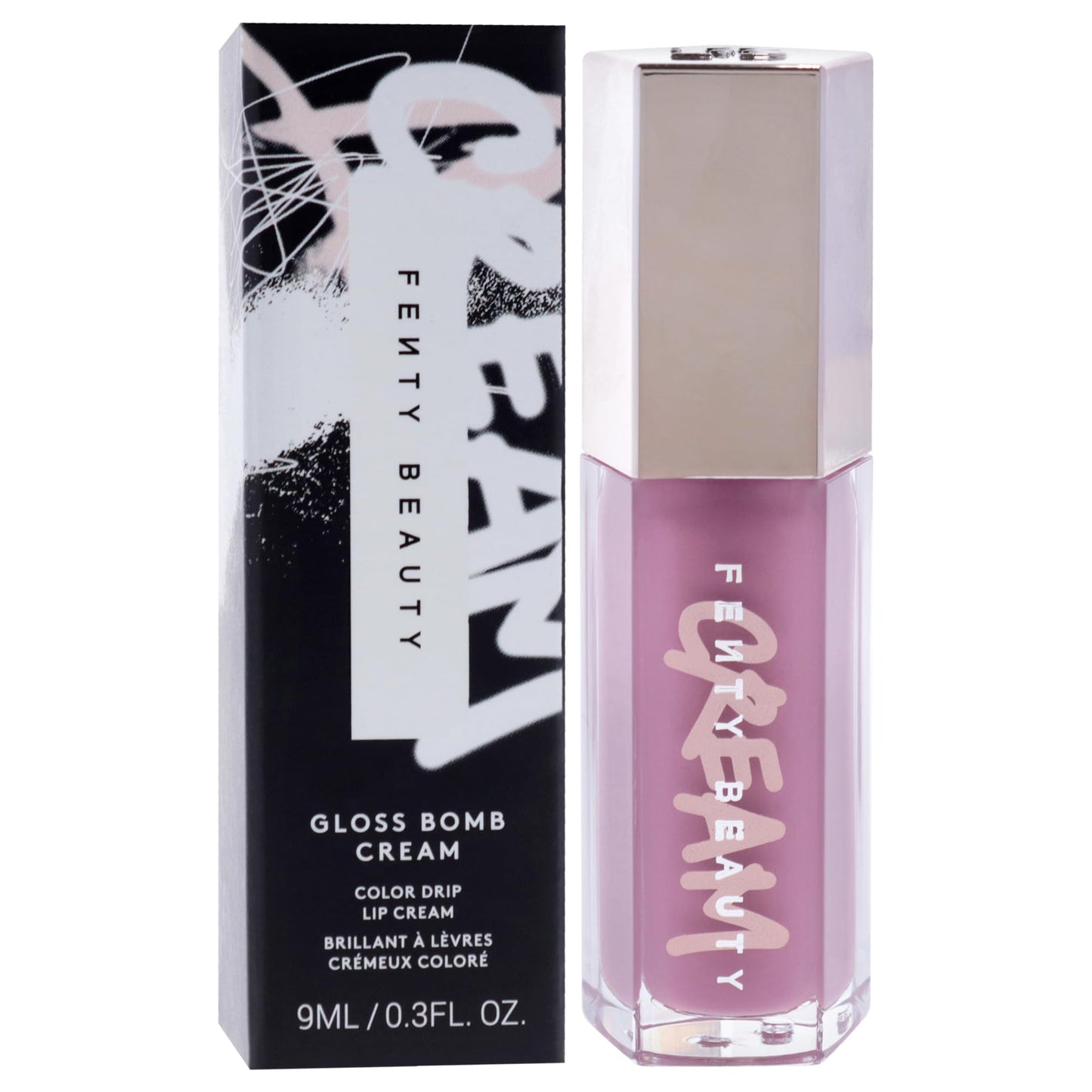 Fenty Beauty Gloss Bomb Cream Color Drip Lip Cream - Mauve Wives for Women - 0.3 oz Lipstick