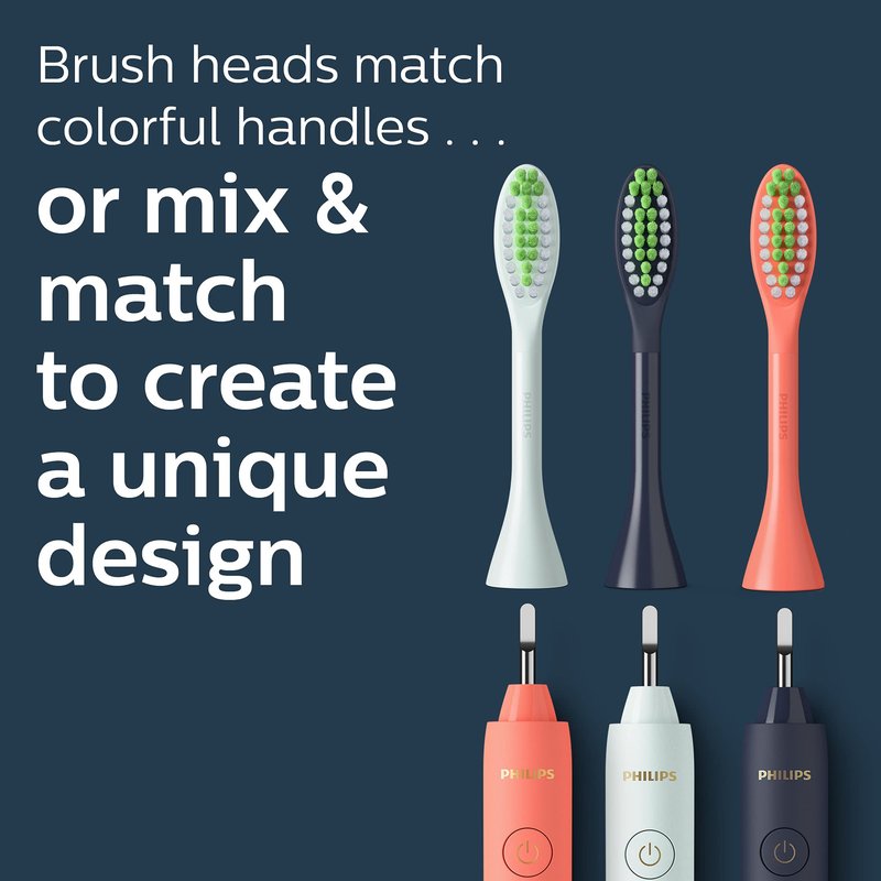 Philips Sonicare, 2 Brush Heads, Midnight Navy Blue (BH1022/04)