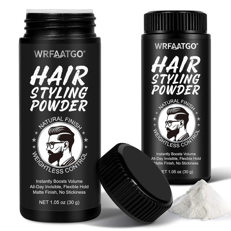Hair Styling Powder - Volumizing & Texturizing for All Hair Types | All-Day Invisible Hold, Matte Finish (1 Piece)