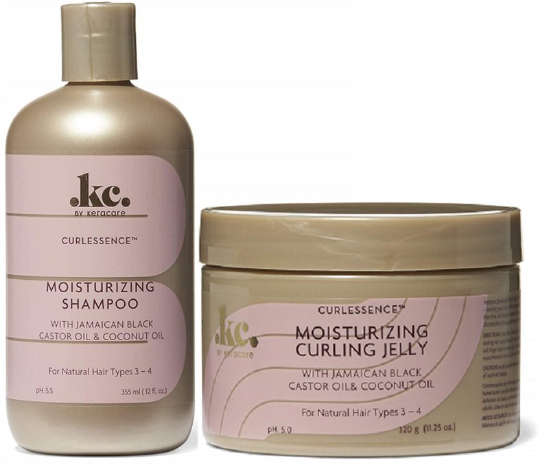 KeraCare KC Curl Essence Moisturizing Kit (SET1-SHAMPOO&JELLY)