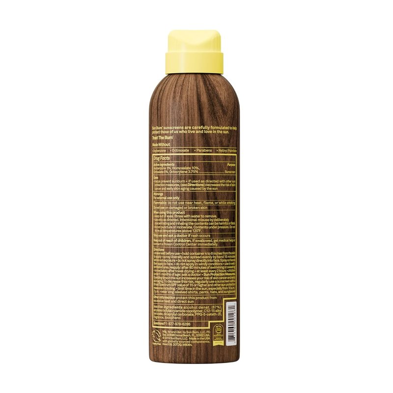 Sun Bum SPF 30 Sunscreen Body Spray - Broad Spectrum Moisturizing Formula with Vitamin E | 6 oz, Hawaii Compliant