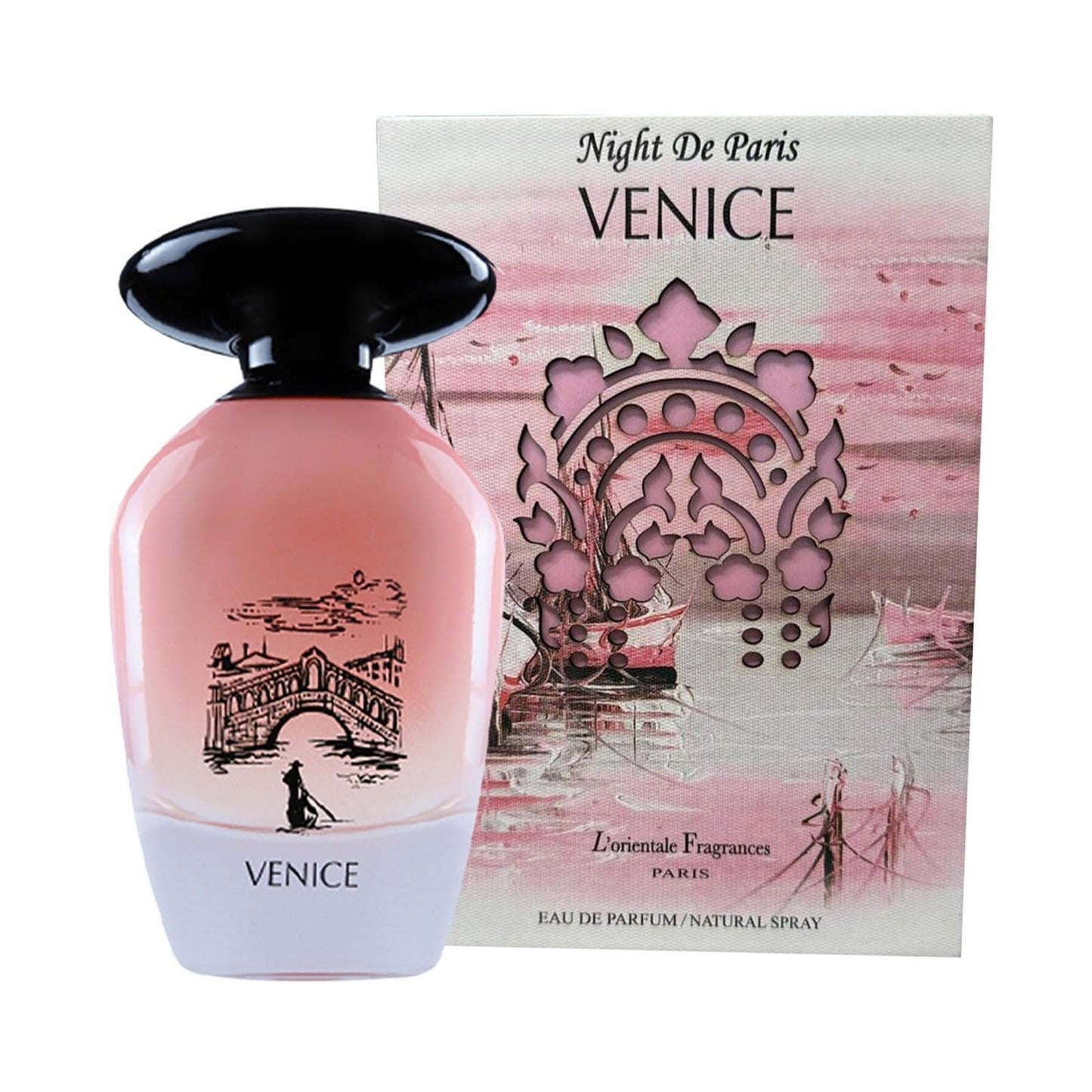 LOrientale Fragrances L'ORIENTALE FRAGRANCES Night De Paris Venice Eau De Parfum Spray for Women, 3.4 Ounce
