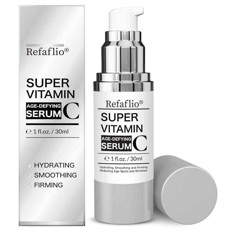 Vitamin C Serum for Women Over 70 - Anti-Aging Face Cream, Hydrates & Firms | 30ml, Orange