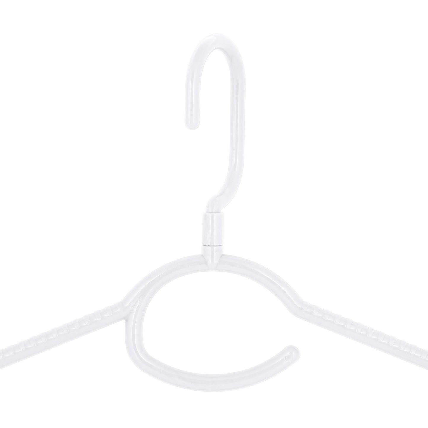 Laundry 360 Swivel Neck Hanger 5 Pack in White
