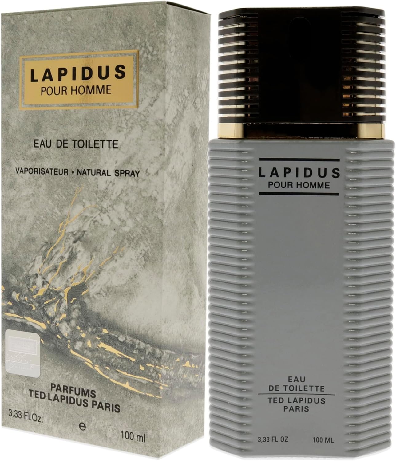 Ted Lapidus Eau De Toilette Spray for Men - 3.3 Ounces | Classic Fragrance