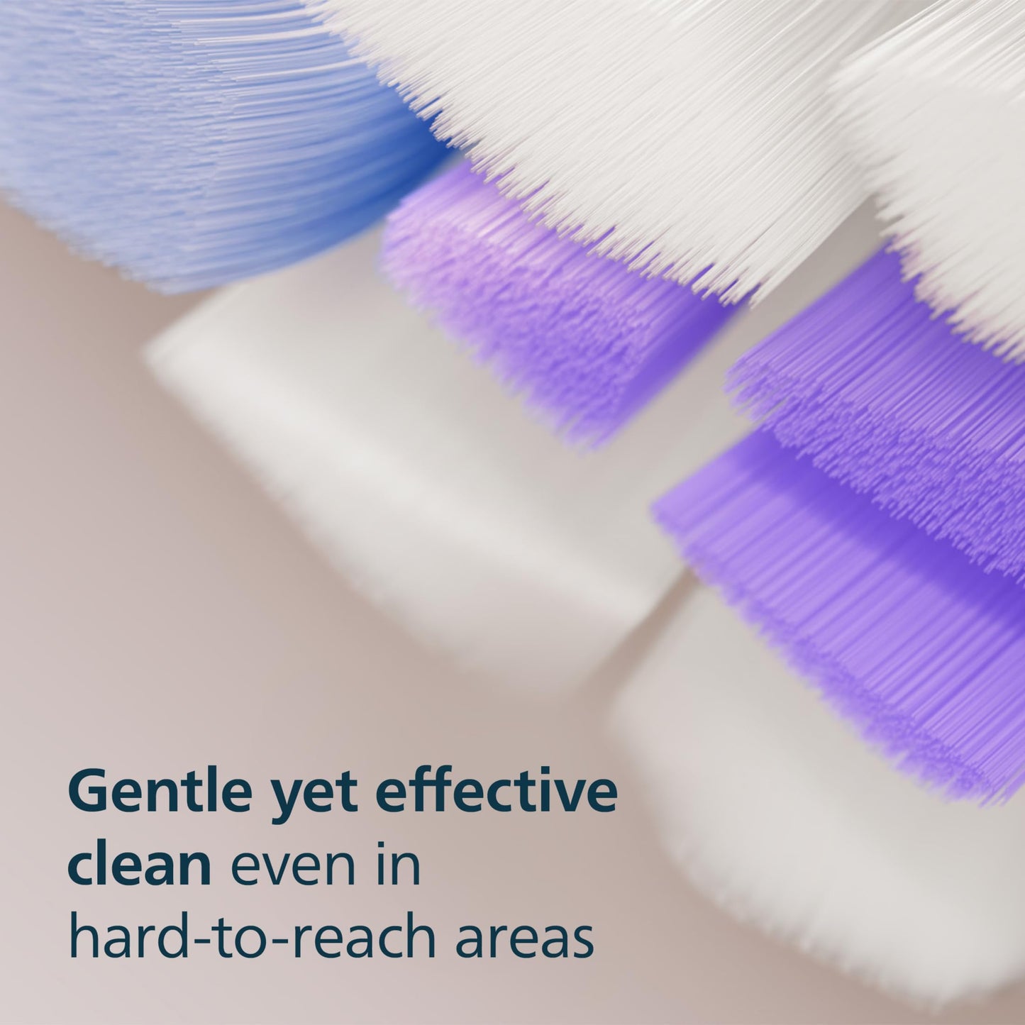 Philips Sonicare S2 Sensitive - Genuine Replacement Electric Toothbrush Heads, White, 6 Pack, HX6056/77