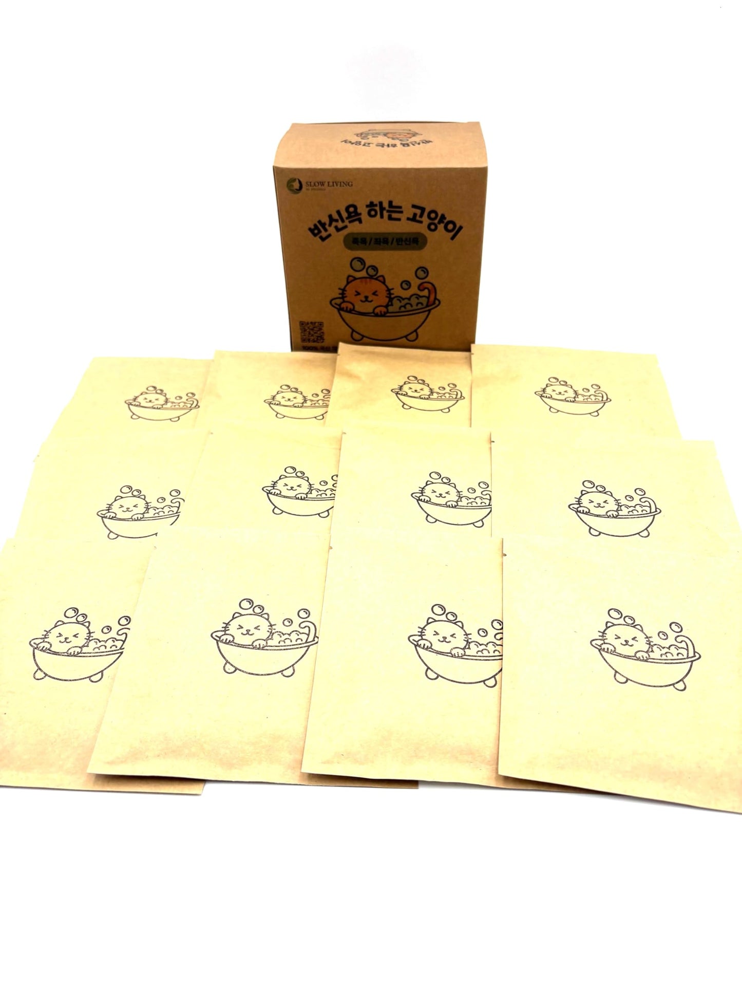 Slow Living Beauty Organic Mugwort Bath Water additive for Women's Healty, Beauty and Moist Skin 12 Packs