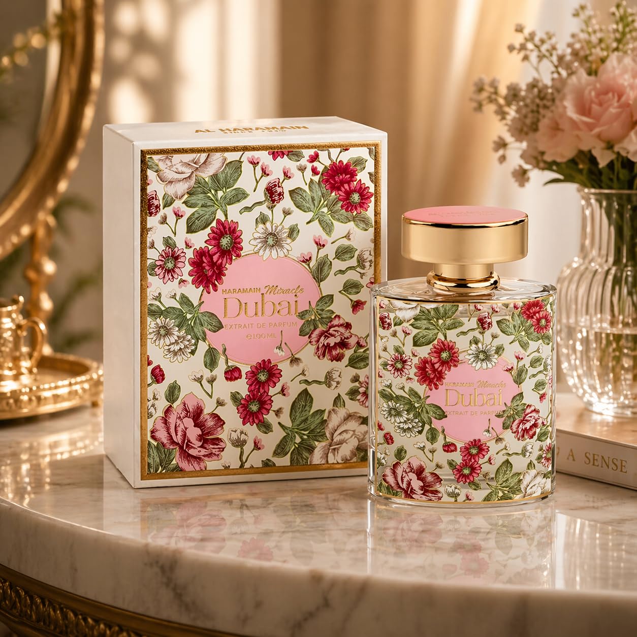 Miracle Dubai by Al Haramain for Women - 3.33 oz Extrait De Parfum Spray