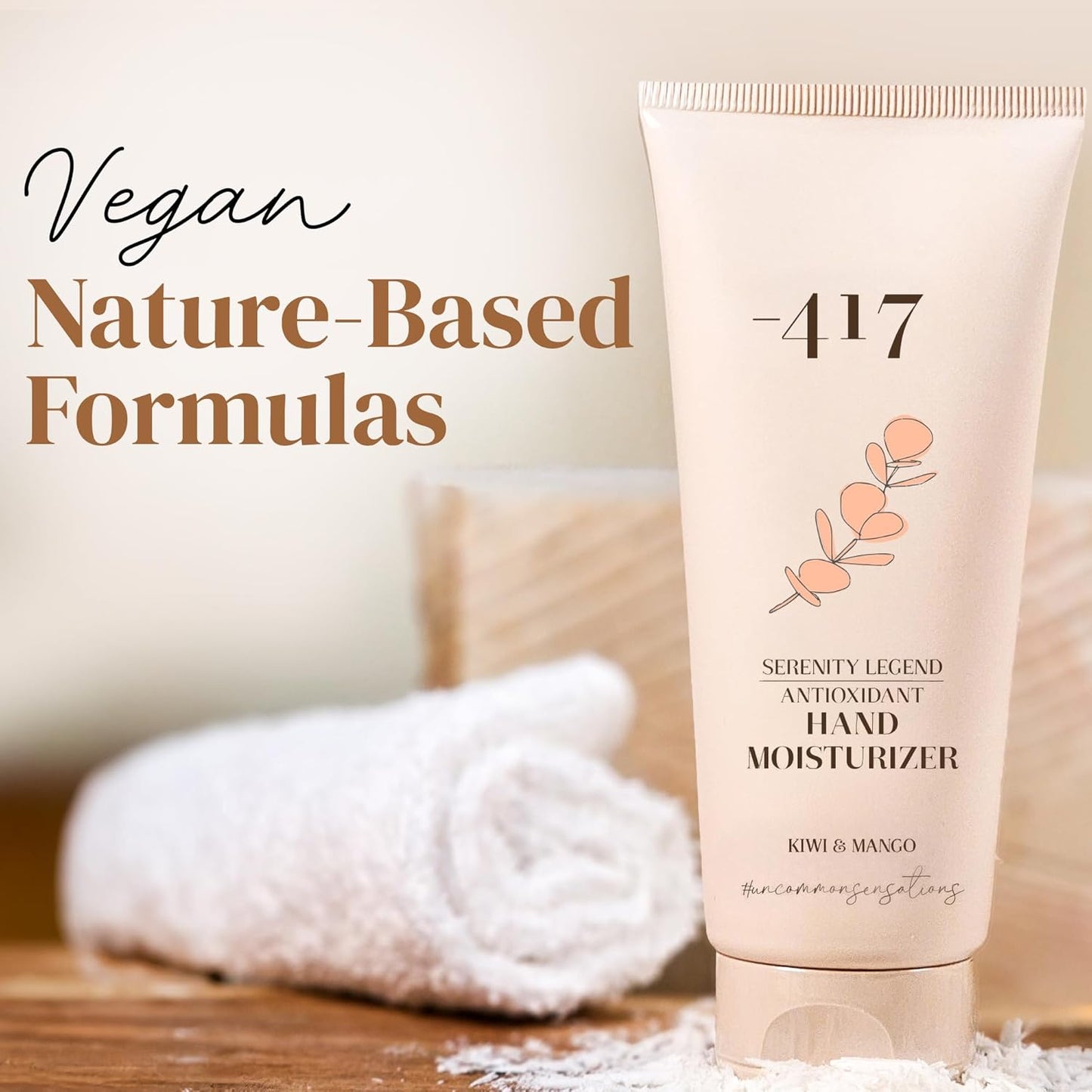 Kiwi & Mango Hand Moisturizer - Refreshing Anti-Oxidant Hydration for Soft Skin | 8 oz