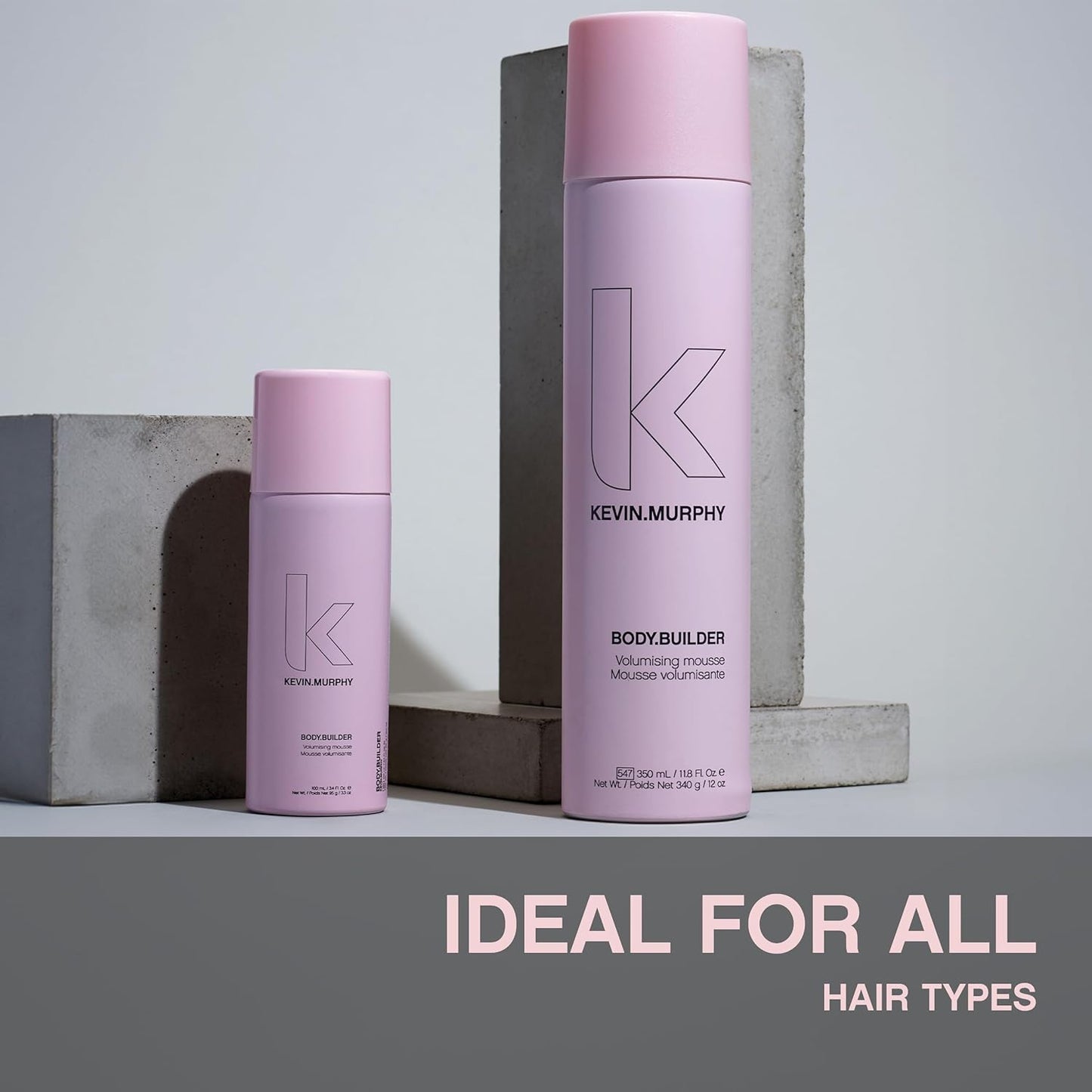 Kevin.Murphy Body.Builder Hair Volumizing Mousse - Weightless & Sulphate-Free Formula | 350 mL / 11.8 fl oz
