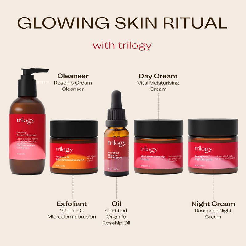 Trilogy Certified Organic Rosehip Oil, Intensive Nourishment, Improves Appearance of Scars, Stretch Marks, Fine Lines, & Wrinkles, 0.68 fl oz