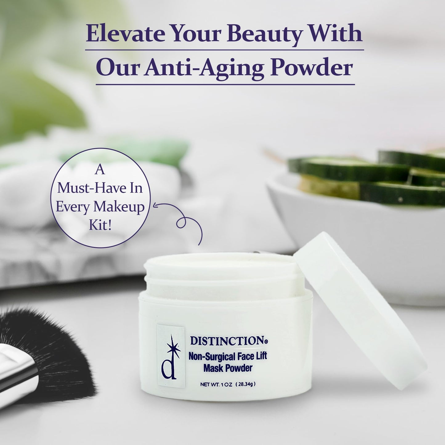 Distinction Face Lift Mask Powder, Firms & brightens skin w/ Vitamin C, 1 oz