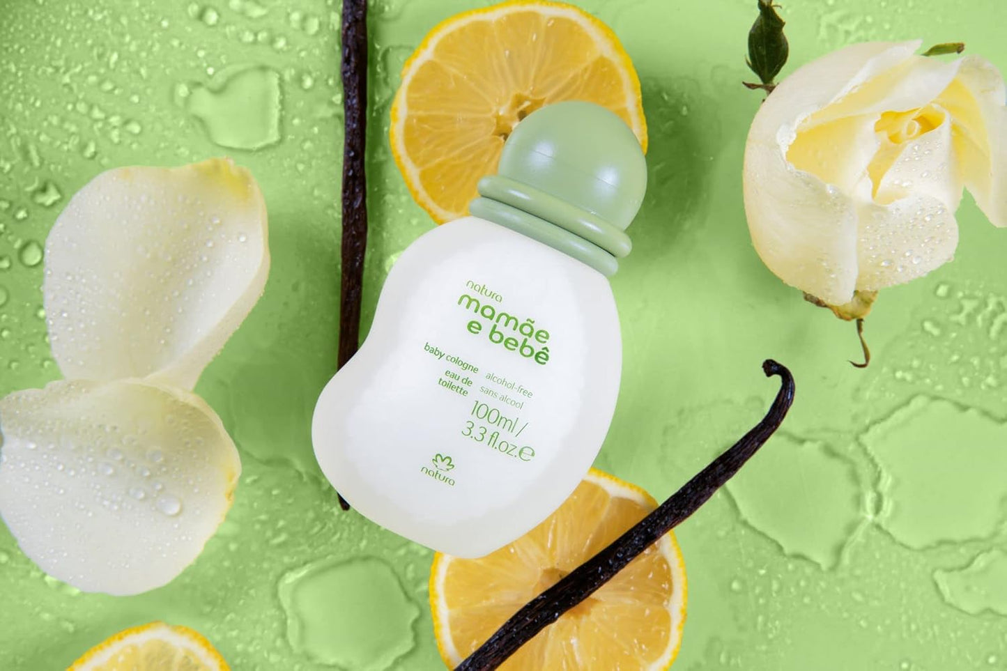 Baby Cologne - Classic Natura Mamãe e Bebê Scent | Gentle Fragrance for Infants